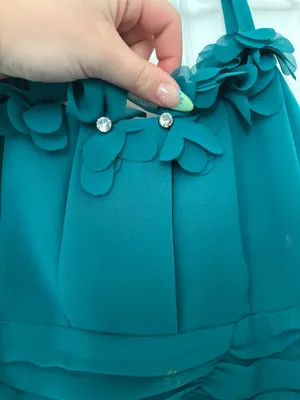 Beautiful dress Green Size XS thumbnail 6