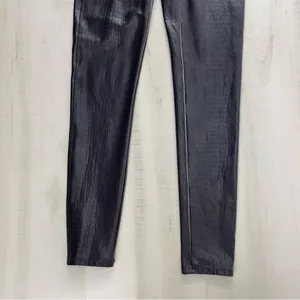 SPANX revolve anthropologie crocodile high rise brown leggings travel slimming thumbnail 10
