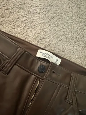 Abercrombie Leather Pants thumbnail 3