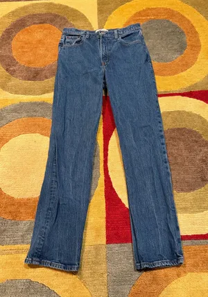 Abercrombie & Fitch The 90’s Straight Ultra High Rise Jeans Size 27 / 4 SHORT thumbnail 1