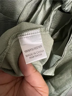 Petal & Pup Piper Sage Green Shiny Tie Front Button Front Midi Dress thumbnail 9