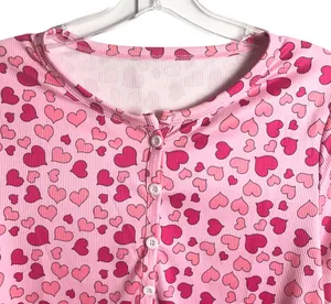 SheIn All Over Heart Crop Top thumbnail 7