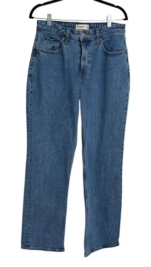 Abercrombie & Fitch‎ Girl's High Rise 90's Relaxed size 28L thumbnail 1