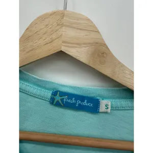 Fresh Produce Womens Tee Small Blue Fish Aquatic Cotton Coastal Beach Shirt BN13 thumbnail 4