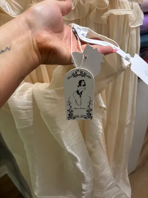 Miss Rosier Cream Dress Tan Size M thumbnail 5