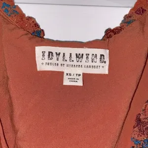 IDYLLWIND fueled by Miranda Lambert floral beacon corset boho top Xsmall thumbnail 4