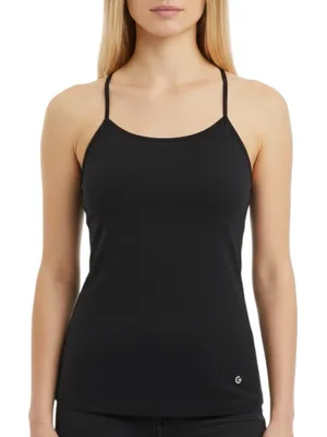 🔃Glowmode FeatherFit Black Active Tank Top thumbnail 1