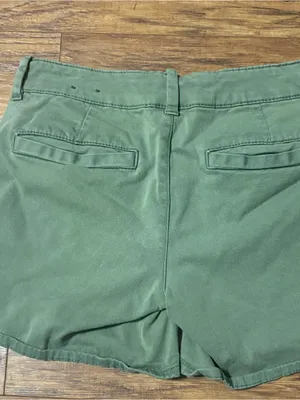 American Eagle Outfitters Green Jean Shorts thumbnail 2