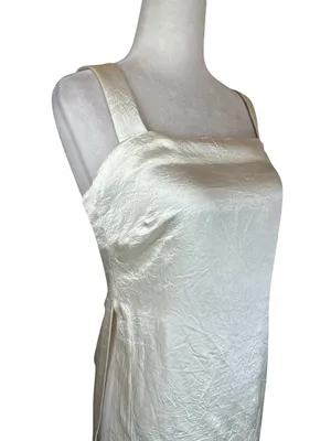 Amanda Uprichard Mariko Top in Ivory Small New Womens Sleeveless Tank Tunic thumbnail 8