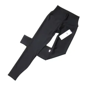 NWT Alo Yoga High-Waist Airlift Legging in Black Stretch Workout L thumbnail 1
