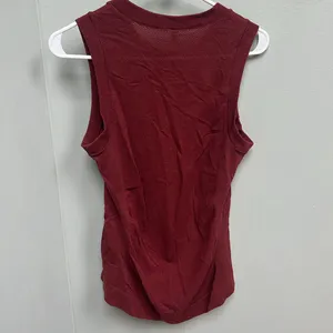 Athleta Red Fitted Tank Top thumbnail 3