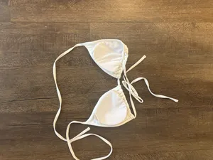 White Tie Bikini Top thumbnail 2