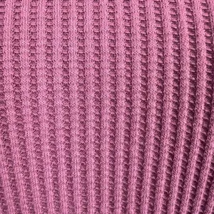 Gap Oversized Waffle Knit Mock Neck Top T-Shirt Womens Large Berry Slouchy Boxy‎ thumbnail 5