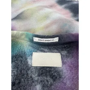 Mother Denim‎ The Hugger Swirling Secrets Tie Dye Sweatshirt XS thumbnail 6