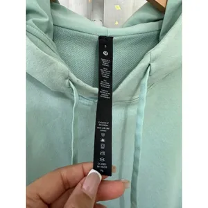 Lululemon Women's Mint Green City Sweat Pullover Side Pockets Hoodie Sweatshirt thumbnail 7