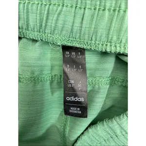 Adidas Women's Pacer Woven High Rise 3" Training Shorts Green Large 3” thumbnail 9