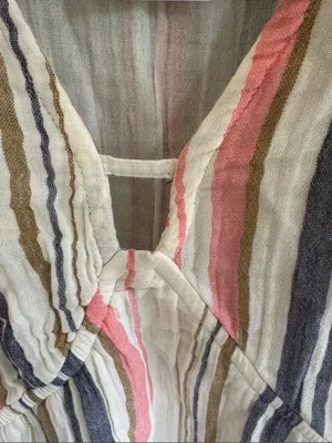 NWT EVEREVE Calla Gauze Flutter Sleeve Top Size Large thumbnail 6