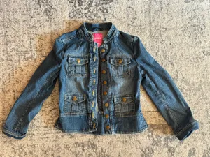 The Limited Jean Jacket Denim thumbnail 1