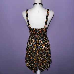 NWT Boutique Black Floral Mini Dress thumbnail 10