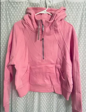 Half zip hoodie Pink Size M thumbnail 2