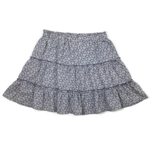 Prómesa Ruffle Tiered Floral Mini Skirt Boho Festival Size Medium thumbnail 2