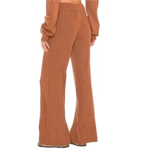 SNYDS Lounge Hendrix Brown Knit
Pants Size Small) Tan thumbnail 3