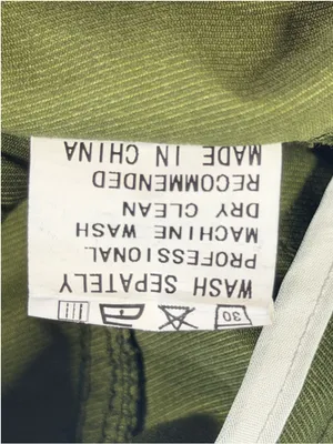 Women’s High Waisted Wide Leg Cargo Pants Flap Pockets Army Olive Green Small thumbnail 4