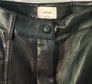 Wilfred Aritzia Rebel Vegan Leather Pants thumbnail 6