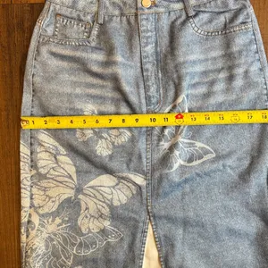 ❤️Butterfly Print Denim Skirt thumbnail 11