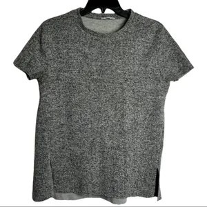 Zara Sweater Shirt Gray Size M thumbnail 1