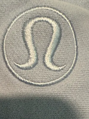 Lululemon Scuba Oversized Full-Zip Hoodie Blue Linen Size M/L thumbnail 3