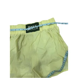 Daily Drills Yellow Nylon Bubble Set Shirt And Bra Small Medium thumbnail 5