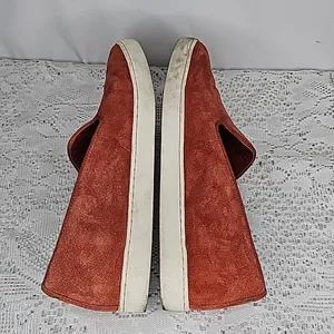 Birdies Swift leather burnt orange slip on loafer flats shoes sz 8 thumbnail 9
