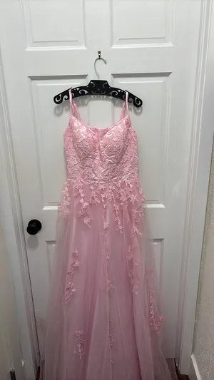 Windsor Pink formal long dress thumbnail 3