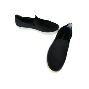 Rothy's The Original Slip On Sneaker shoes black women's size 10 thumbnail 2