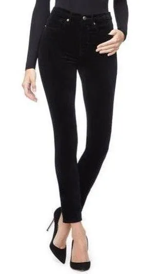 Good American Velvet High Waist Good Legs Skinny Jeans thumbnail 1