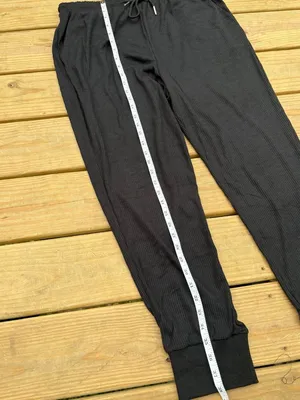 Women’s L Black Ribbed 2 thumbnail 7