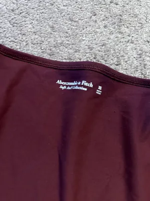 Abercrombie Red Bodysuit thumbnail 4