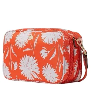 Kate Spade New York Women's Jae Mini Nylon Crossbody Bag Orange nwot purse thumbnail 3