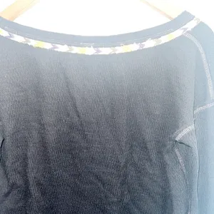 Free People We The Free Classic Rainbow Knit Thermal Cotton Henley Long Sleeve thumbnail 9