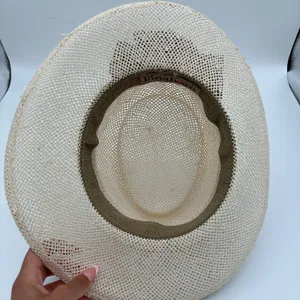 Pelican Hill‎ Golf Club Straw Hat Ribbon Flower Accent Resort Style thumbnail 12