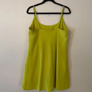 Abercrombie & Fitch Green Chartreuse Strappy Athletic Tank Dress Shorts Large thumbnail 6