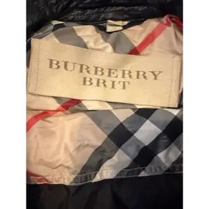Burberry Brit Black Puffer Coat – Size XS thumbnail 4