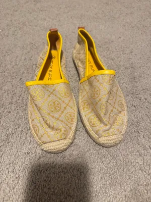 TORY BURCH Logo-print jacquard espadrilles Size 8M thumbnail 2