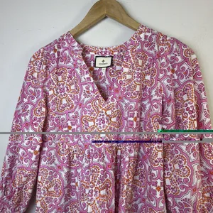 Tuckernuck Pomander Place Poplin swing Dress medium resort festival brunch thumbnail 4