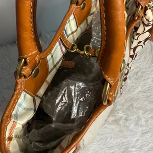y2k COACH 2007 11791 Heritage Striped Tote Handbag thumbnail 6