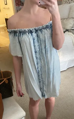 These Three Boutique Denim Dress thumbnail 1