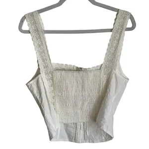 Free People Maggie Lace Tank Top size large thumbnail 3