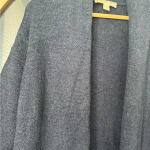 Michael Kors Women's True Navy Cardigan Sweater - Size L thumbnail 2