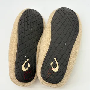 OluKai Nohea Heu Slipper Women Size 7 Tan Beige Sherpa Moccasin 20459 Cozy thumbnail 5